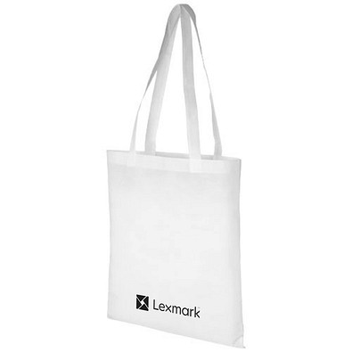 Zeus Non Woven große Tragetasche, weiss