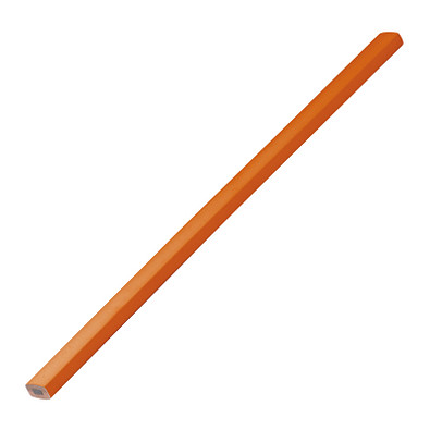 Zimmermannsbleistift, orange