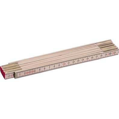 Zollstock aus Holz SVENJA, beige