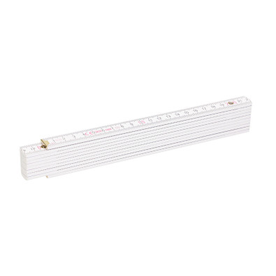 Zollstock Craft 2m, weiß