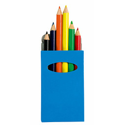 Buntstifte 6-teilig, Blau