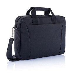 XD COLLECTION Messe Laptoptasche 15,4 Zoll PVC frei, schwarz