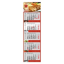 5-Monats-Block-Wandkalender Modern 2026