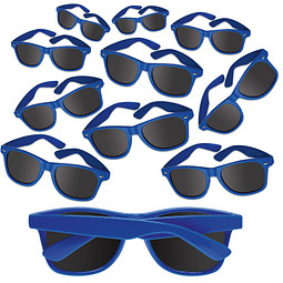 Werbe-Sparset Sonnenbrille Sunshine, 60-tlg., inkl. Druck, Blau