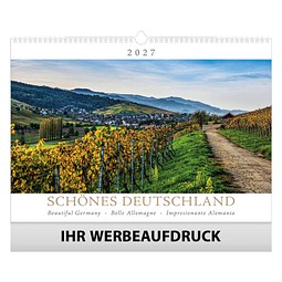 Bildwandkalender Schönes Deutschland 2026, Querformat