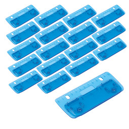 Werbe-Sparset Kunststoff-Locher, 100-tlg., inkl. Druck, blau