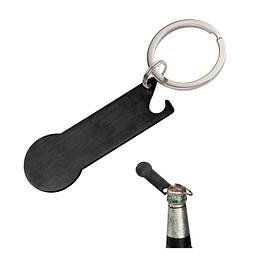 Einkaufswagenlöser no coin, schwarz