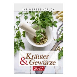 Bildkalender Kräuter und Gewürze, 2026