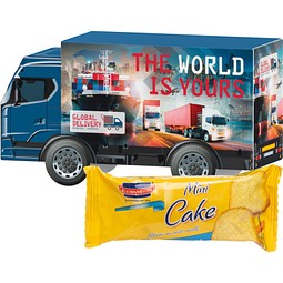 3D-Präsent LKW, KuchenMeister Rührkuchen, inkl. Druck