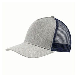 5-Panel-Cap CASUAL FIT,blau, grau