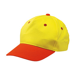 5-Panel-Cap für Kinder CALIMERO,gelb, orange