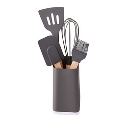 5-teiliges Küchenset COOKING TOOLS,grau