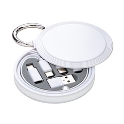 6-in-1 Ladekabel REEVES-myCONVERTICS, weiß