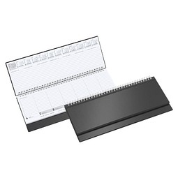 Geiger-Notes Querkalender Boss 2026, schwarz