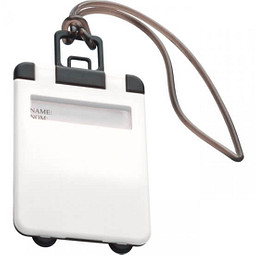 Kofferanhänger, Weiß