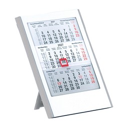2-Jahres-Kalender Elfe 2026/2027 weiß/grau