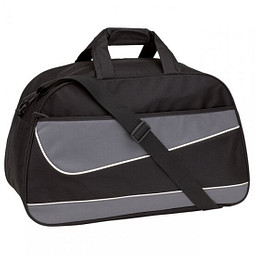 Sporttasche Dennis, Schwarz/Grau