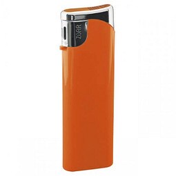 Piezo-Gasfeuerzeug Slim, orange
