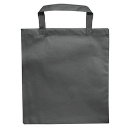 Joytex® Vliestasche Textile mit kurzen Henkeln, anthrazit