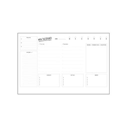 Schreibunterlage, 1-fbg. Druck, freie Gestaltung