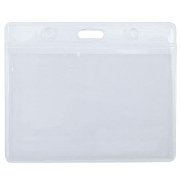 Sichthülle für Schlüsselband, transparent