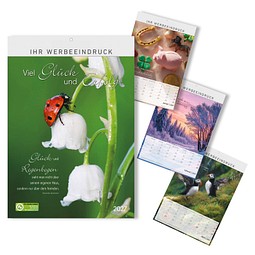 Bildkalender Viel Glück und Erfolg 2026