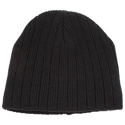 Strickmütze Ischgl, Schwarz