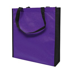 Joytex® Vliestasche Lisboa, lila/schwarz