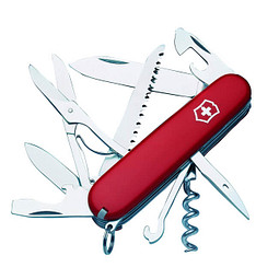 VICTORINOX Taschenmesser Huntsman, 15 Funktionen, rot