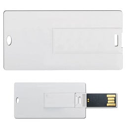 USB-Stick Mini-Card, 4 GB, weiß