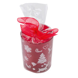 Teelicht Red Rudolph, Rot