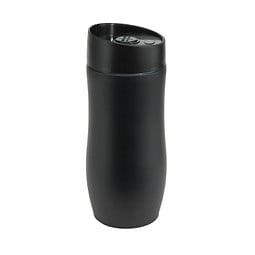 Edelstahl Isolierbecher To Go, 380 ml, schwarz-matt