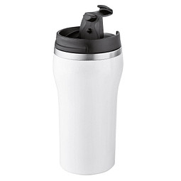 Metall-Thermobecher, 300 ml, weiß