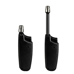 Teleskop-Stabfeuerzeug, schwarz