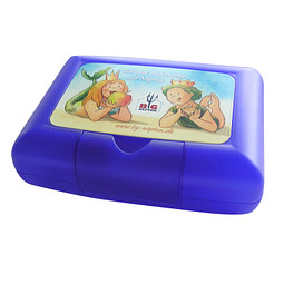 Vesperdose Comfort, Transparent Blau