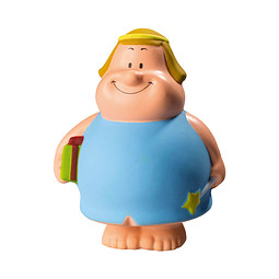 Herr Bert® Anti-Stress-Figuren Engel Bert, hellblau
