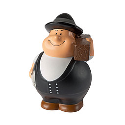 Herr Bert® Anti-Stress-Figuren Zimmermann Bert, schwarz