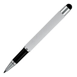 Pierre Cardin Touch-Pen Rollerball Claudie, blaue Mine, weiß