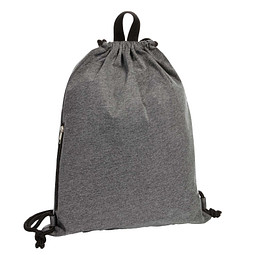 HALFAR Zugbeutel Jersey, grau