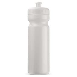 Trinkflasche, 750 ml, weiß/weiß
