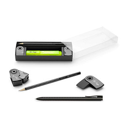 FABER-CASTELL Office Set mit Grip 2022, schwarz