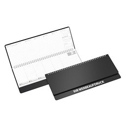 Werbe-Set: 80 Querkalender Ideal 2027, inkl. Druck, schwarz