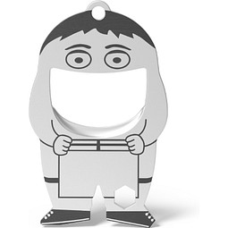 FLASCHENÖFFNER fred delivery, silber