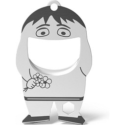 FLASCHENÖFFNER fred flowers, silber