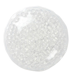 Kühl-/Wärmekissen Bead rund, transparent