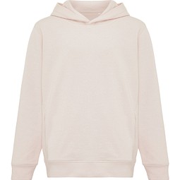 Iqoniq Yengo KidsHoodie mit Seitentaschen aus rec. Baumwolle, cloud pink, 1112