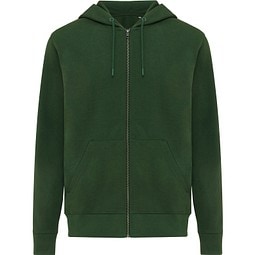 Iqoniq Abisko Zip-Kapuzenpullover, forest green, XXS