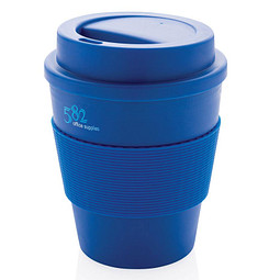 XD COLLECTION Wiederverwendbarer Kaffeebecher, 350 ml, blau
