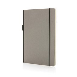A5 Deluxe Hardcover Notizbuch, grau