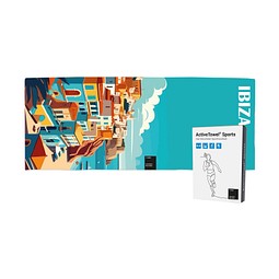 ActiveTowel® Sports 180x70 cm, weiss / individuell